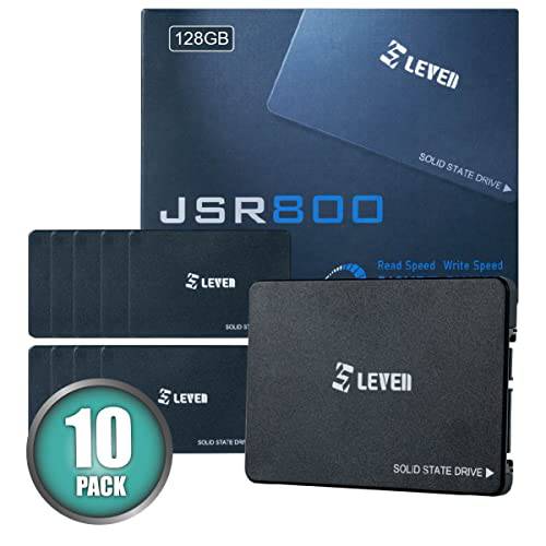 LEVEN JSR800 SSD 128GBx10 내장 SSD - 2.5 인치 - 리테일 10 팩 5 Years 워런티