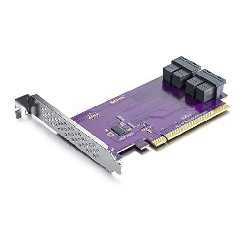 PCIe to SFF-8643 어댑터 U.2 SSD, X16, (4) SFF-8643. 지원 윈도우 10/ 2016/ 2019, REHL/ Cent0S 7/ 8, VMware ESXi 6/ 7, Ubuntu 리눅스 18/ 20/ 21, etc.