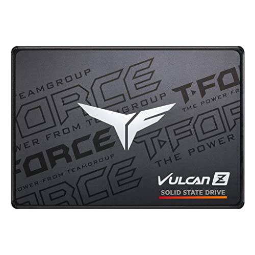 팀그룹 T-Force 불카누스 Z 480GB SLC Cache 3D 낸드 TLC 2.5 인치 SATA III 내장 SSD SSD (R/ W 스피드 up to 540/ 470 MB/ S) T253TZ480G0C101