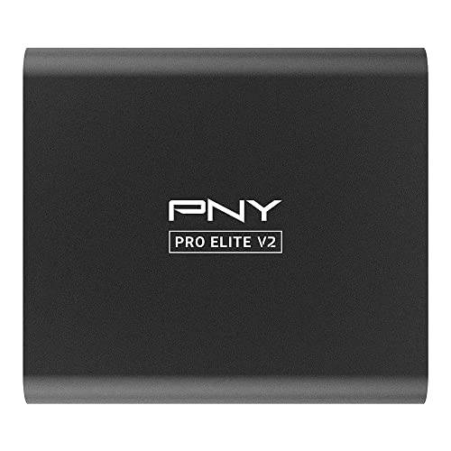 PNY 프로 Elite V2 1TB USB 3.2 세대 2x1 Type-C 휴대용 SSD ( SSD)  (PSD0CS2160-1TB-RB)