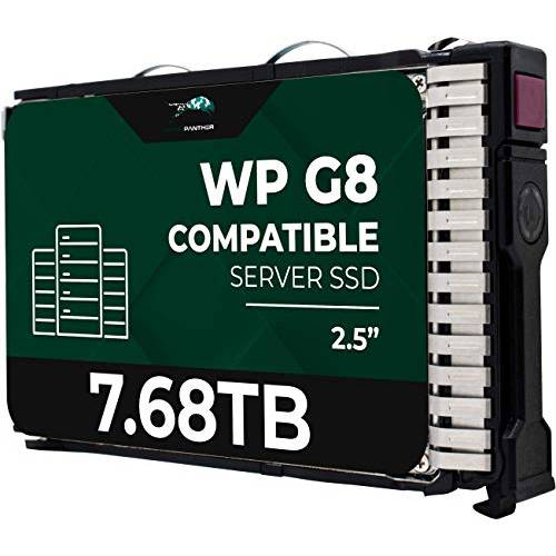 7.68TB SATA 6Gb/ s 2.5 SSD HPE ProLiant Servers | Enterprise 드라이브 in Gen8/ Gen9 케리어