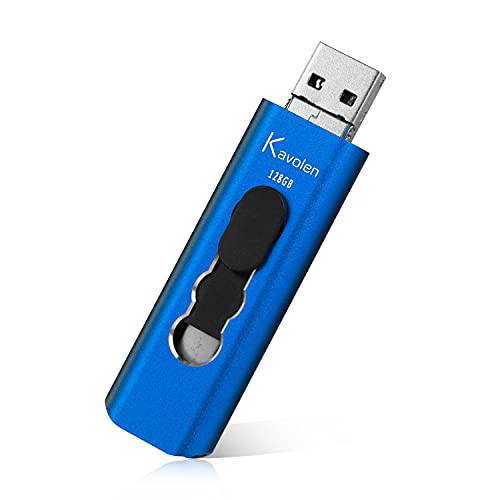 Kavolen 128GB 3in1 고속 포토 백업 플래시드라이브 메모리 스틱 PC/ 노트북/ 안드로이드 Phones.Photo 메모리 스틱 삼성, LG, 구글 픽셀, Hua Wei, Moto, 원 플러스 ect.(Type C/ 마이크로/ USB A)