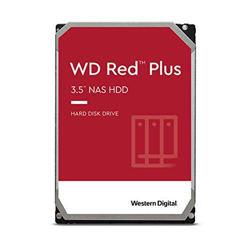 Western 디지털 3TB WD 레드 플러스 NAS 내장 하드디스크 HDD - 5400 RPM, SATA 6 GB/ S, CMR, 128 MB Cache, 3.5 -WD30EFZX