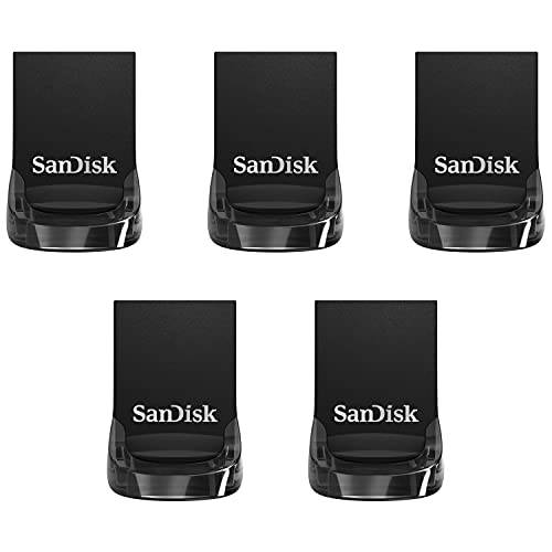 SanDisk 128GB 5-Pack 울트라 호환 USB 3.1 플래시드라이브 (5x128GB) - SDCZ430-128G-B5CT