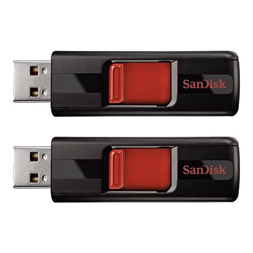 SanDisk 64GB 2-Pack Cruzer USB 2.0 플래시드라이브 (2x64GB) - SDCZ36-064G-G352