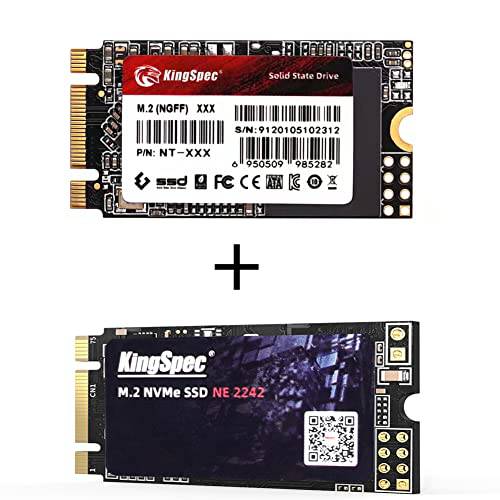 KingSpec 128GB M.2 SATA SSD+ 128GB M.2 NVMe PCIe3.0x4 SSD 데스크탑/ 노트북