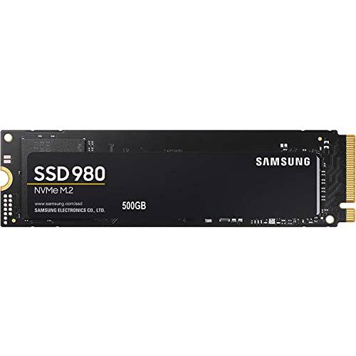 Sam-Sung 980 SSD M.2 nVME/ MZ-V8V500B/  인터페이스 내장 SSD V-NAND 테크놀로지 게이밍, 헤비 그래픽, 풀 파워 모드 (500 GB)