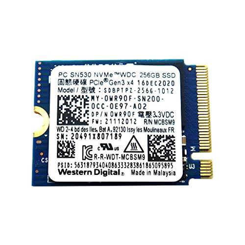 PC SN530 256GB M.2 2230 NVMe PCIe Gen3 x4 SSD SSD SDBPTPZ-256G-1012 호환가능한 교체용 스페어 부품,파트 Western 디지털 호환가능한 and 노트북 시스템