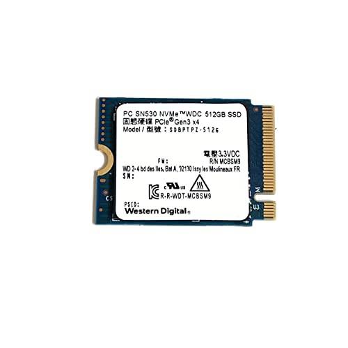 Western 디지털 512GB SSD PC SN530 M.2 2230 30mm PCIe Gen3 x4 NVMe SDBPTPZ-512G SSD Dell HP 레노버 노트북 데스크탑 울트라북 서피스