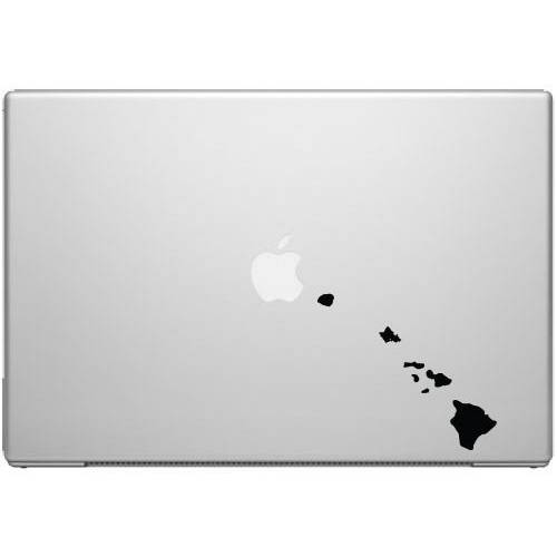 하와이 Aloha State Kona Maui Surf Pride 데칼,스티커 스티커 - 블랙 5 Vinyl 데칼,스티커 for 자동차, 맥북, and Other 노트북