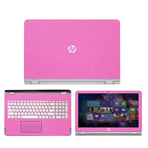 Sparkling 핑크 스킨 데칼,스티커 랩 스킨 케이스 for HP Envy x360 m6 Series m6-w101dx m6-w102dx m6-103dx m6-105dx 15.6 노트북