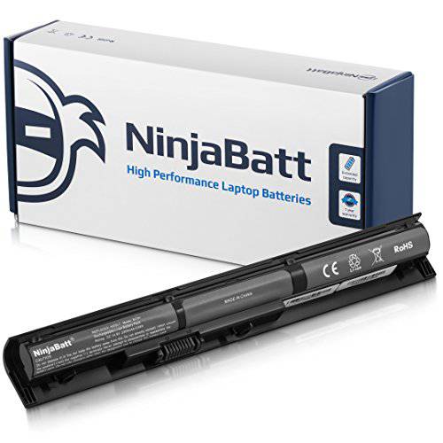 NinjaBatt  노트북 배터리 for HP VI04 756743-001 756745-001 756744-001 756478-851 ProBook 440 G2 450 G2 756478-421 756478-421 756478-422 756479-421 HSTNN-LB6I Envy 14 15 17 - [4 세포/ 2200mAh]