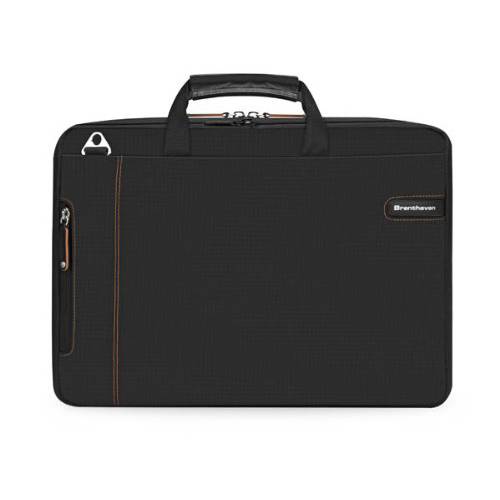 Brenthaven 2159 ProStyle Lite 확장가능 태블릿, 태블릿PC/  노트북/ Ultrabook 숄더 케이스 - 블랙