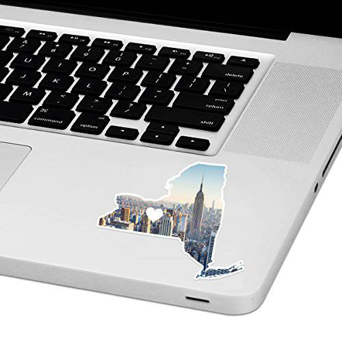 뉴욕 Love 노트북 트랙패드 스티커 3 tall x 4 와이드