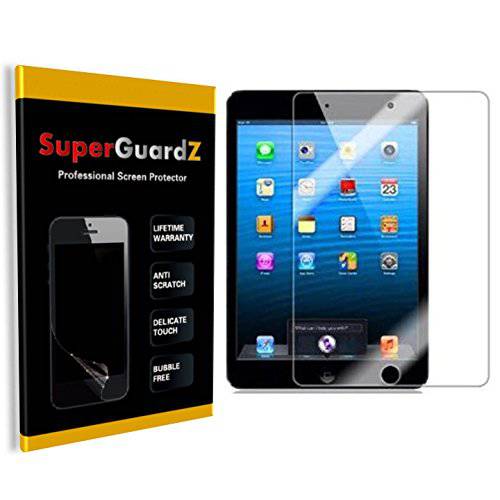 [4-Pack] for 애플 아이패드 미니 3/ 2/ 1 - SuperGuardZ ® 울트라 클리어 화면보호필름, 액정보호필름 [라이프타임 교체용], Anti-Scratch, Anti-Bubble