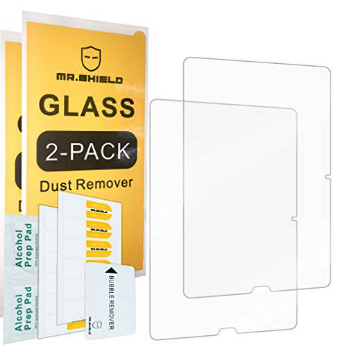 [2-PACK]-brandnameeng for 화웨이 MediaPad M5 10.8 Inch 태블릿, 태블릿PC [ 강화유리] 화면보호필름, 액정보호필름 [0.3mm 울트라 Thin 9H 강도 2.5D 둥근 엣지] with 라이프타임 교체용