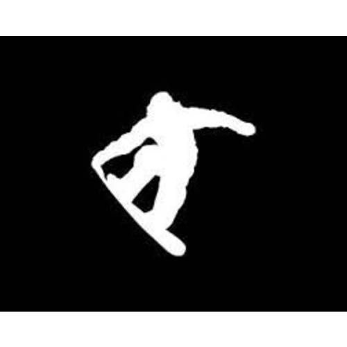 Chase Grace Studio Snowboarding 스노보드 Vinyl 데칼,스티커 Sticker|White|Cars 트럭 밴 SUV 노트북 벽 글래스 메탈 |5.5 X 4|CGS878