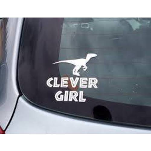 Jurassic Park Clever Girl Raptor 차량용 윈도우 벽면 맥북 노트북 노트북 스티커 데칼,스티커