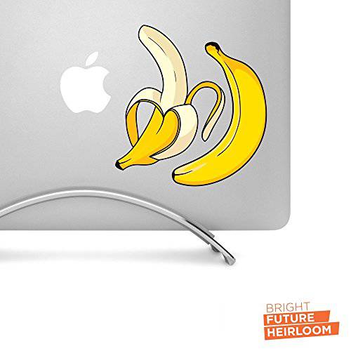 2 Bananas - 5 Inch 하이 Printed Vinyl 데칼, 스티커 - 데코, 장식 Your 맥북, 노트북, 태블릿, 태블릿PC and More