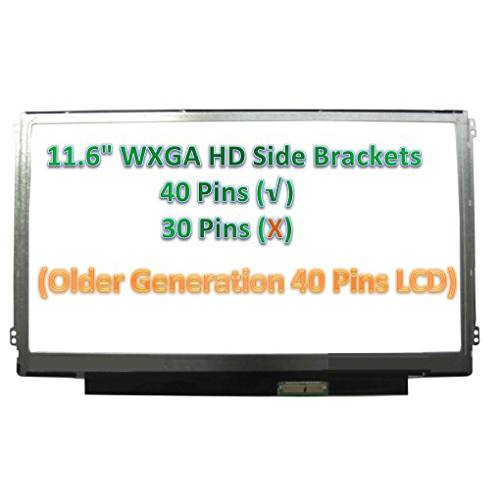 B116XW03 V.0 새로운 11.6 WXGA HD LED 글로시 슬림 LCD 스크린 with 사이드 브라켓