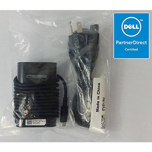 정품 Dell 45W 20V 2.25A 0HDCY5 HDCY5 USB-C AC 어댑터 for Dell Latitude 13 7370.