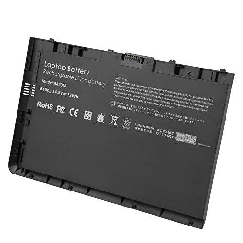 새로운 BT04XL 14.8V 52WH 노트북 배터리 for HP EliteBook 폴리오 9470 9470M 9480m Ultrabook BT04 BA06 HSTNN-IB3Z HSTNN-I10C 687945-001 H4Q47AA 687517-241 HSTNN-DB3Z 687517-171 BA06XL H4Q48AA