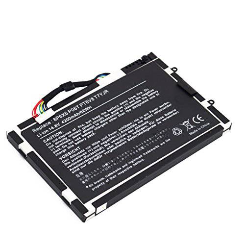 LQM 14.8V 49Wh 새로운 노트북 배터리 for 델 Alienware M11x M14x R1 R2 R3 8p6x6 P06t Pt6v8 T7yjr 08p6x6