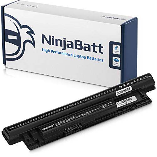 NinjaBatt  노트북 배터리 for 델 MR90Y XCMRD Inspiron 3521 15-3521 15R-5537 15-3531 15R-5521 15-3537 15-3542 17-3721 17R-5721 3531 5421 Latitude 3440 3540 312-1387 4DMNG V8VNT FW1MN - 6 세포/ 4400mAh
