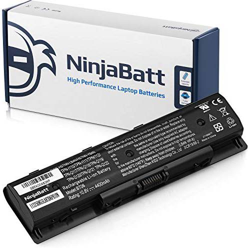 NinjaBatt  노트북 배터리 for HP PI06 710416-001 710417-001 HSTNN-UB4N HSTNN-LB40 HSTNN-LB4N TPN-112 Envy M6-N010DX M6-N113DX M7-J120DX M7-J020DX 17T-J100 - 하이 퍼포먼스 [6 Cell/ 4400mAh/ 10.8v]
