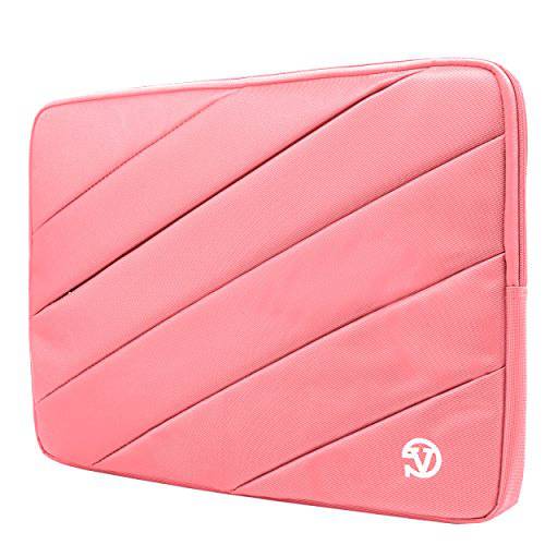 Protective 패디드 쇼크 Absorbing 핑크 노트북 슬리브 for 레노버 IdeaPad, Flex, Legion, Chromebook, 씽크패드, Yoga, V Series 14 to 15.6 inch