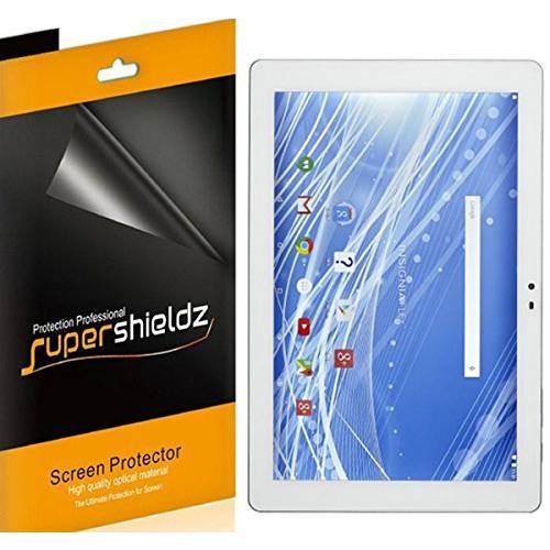 (3 팩) Supershieldz for Insignia Flex 10.1 inch 안드로이드 태블릿, 태블릿PC (NS-P16AT10 and NS-P10A6100) 화면보호필름, 액정보호필름, 하이 해상도 클리어 쉴드 (애완동물)