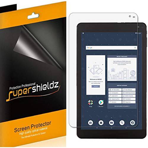 Supershieldz (3 팩) for Barnes& Noble Nook 태블릿, 태블릿PC 10.1 inch (BNTV650) 화면보호필름, 액정보호필름, 하이 해상도 클리어 쉴드 (애완동물)