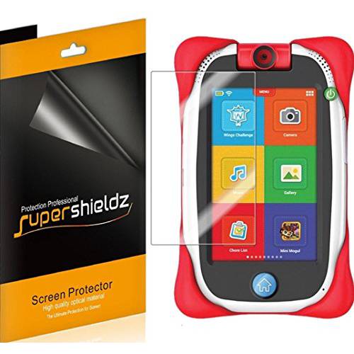 (3 팩) Supershieldz for Nabi Jr 5 inch 태블릿, 태블릿PC 화면보호필름, 액정보호필름, 하이 해상도 클리어 쉴드 (애완동물)