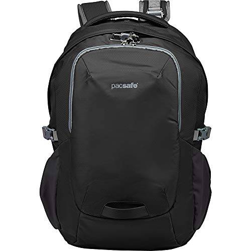 Pacsafe Venturesafe G3 25 Liter 도난방지 여행용 백팩/ Daypack-Fits 15 노트북, 블랙