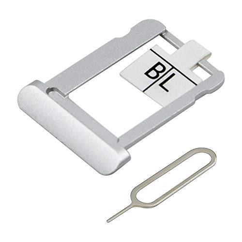 MMOBIEL SIM 카드 트레이 홀더 Slot 교체용 호환가능한 with 아이패드 2/ 3/ 4 9.7 inch (실버) 포함. Sim 핀