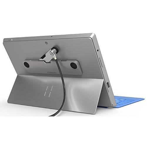 Maclocks BLD01KL 블레이드 범용 노트북 and 태블릿, 태블릿PC 브라켓 with 키,열쇠 직선 케이블 잠금 (실버)