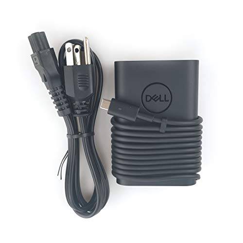 노트북 충전 65W Watt USB 타입 C AC 파워 어댑터 Include 파워 케이블 for 델 Latitude 3400 3500 5290(2in1) 5300 5400 5500 7200(2in1) 7300 7400(2in1), LA65NM170 HA65NM170, 02YK0F 0M1WCF