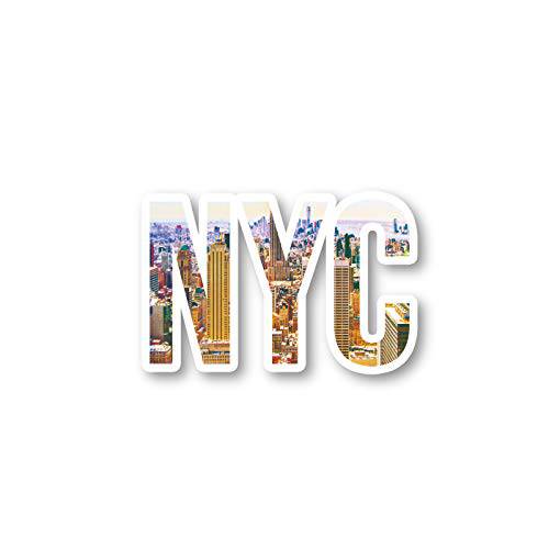 NYC Skyline 스티커 뉴욕 스티커 - 노트북 스티커 - 2.5 비닐 데칼 - 노트북, 폰, 태블릿, 태블릿PC 비닐 데칼 스티커 S1119