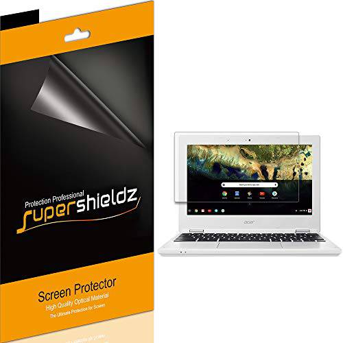 Supershieldz (3 팩) for Acer Chromebook 11 (11.6 Inch) 화면보호필름, 액정보호필름, 하이 해상도 클리어 쉴드 (애완동물)
