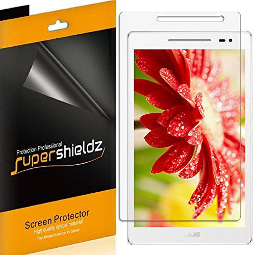 Supershieldz (3 팩) for Asus ZenPad 8 (Z380M) 화면보호필름, 액정보호필름, 하이 해상도 클리어 쉴드 (애완동물)