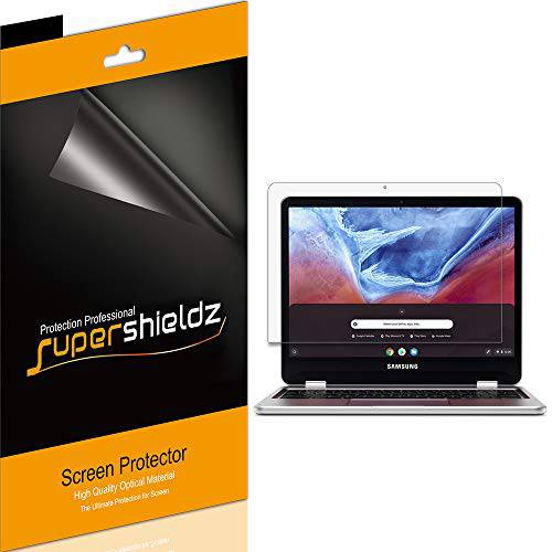 Supershieldz (3 팩) for 삼성 Chromebook 플러스/ Chromebook 플러스 V2 12.2 inch (XE520QAB, XE521QAB) 화면보호필름, 액정보호필름, 하이 해상도 클리어 쉴드 (애완동물)