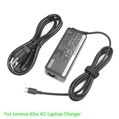 USB-C 파워 for 레노버 65w USB-C USB 타입 C Yoga 충전 ThinkPadx1 E495 E595 T580 T480 T480S p43s p53s Chromebook C330 S330 4X20M26268 ADLX65YCC3D ADLX65YLC3D ADLX65YDC3D 타입 C 어댑터