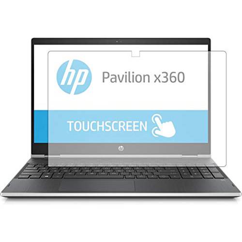 PcProfessional  화면보호필름, 액정보호필름 (세트 of 2) for HP Pavilion X360 15 CR Series cr0051cl cr0051od 15.6 터치 스크린 노트북 Anti 눈부심 Anti 스크레치