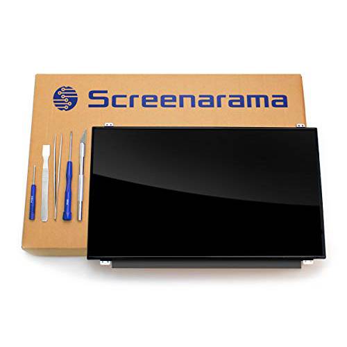 SCREENARAMA  새로운 스크린 교체용 for HP 15-DB0011DX, HD 1366x768, 글로시, LCD LED 디스플레이 with 툴
