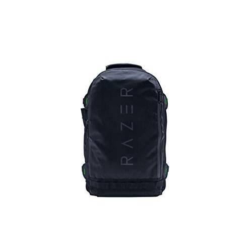 Razer ROGUE v2 17.3 게이밍 노트북 백팩: Tear&  방수 외부 - 매쉬 사이드 주머니 for 워터 보틀 - Dedicated 노트북 칸 - Made to 호환 17 inch 노트북