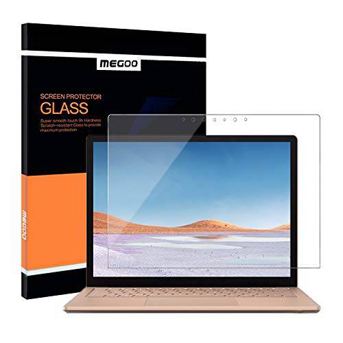 Megoo  강화유리 화면보호필름, 액정보호필름 for 마이크로소프트 서피스 노트북 3 (15 Inch), 간편 installation, Anti-Scratch, 울트라 클리어 화면보호필름, 액정보호필름 for 서피스 노트북 15 inch