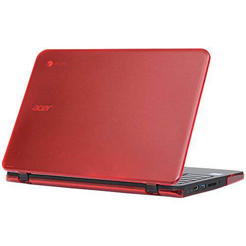 mCover iPearl 하드 쉘 케이스 for 11.6 Acer Chromebook 11 C731 Series 노트북 (Not 호환가능한 with Older Acer 11 C720/ C730/ C740/ CB3-111/ CB3-131 Series 노트북) - C731 블랙
