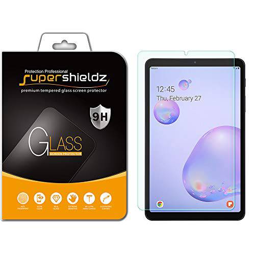 Supershieldz for 삼성 갤럭시 Tab A 8.4 inch (2020) 강화유리 화면보호필름, 액정보호필름, Anti 스크레치, 기포 프리