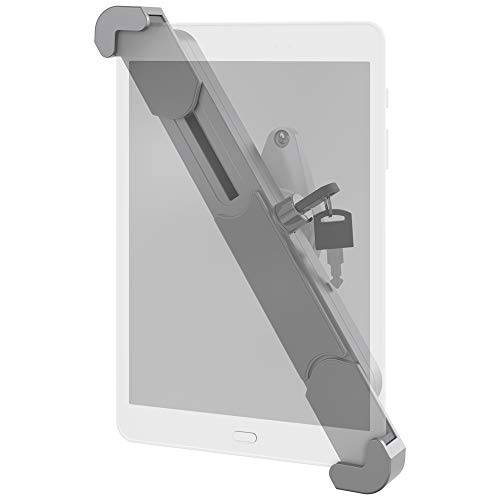 Barkan 8.7-12 inch 잠글수있는 Anti-Theft 태블릿, 태블릿PC 벽면 마운트 3 lbs 화이트&  실버 Very 로우 프로파일 360 도 회전 2 연간 워런티