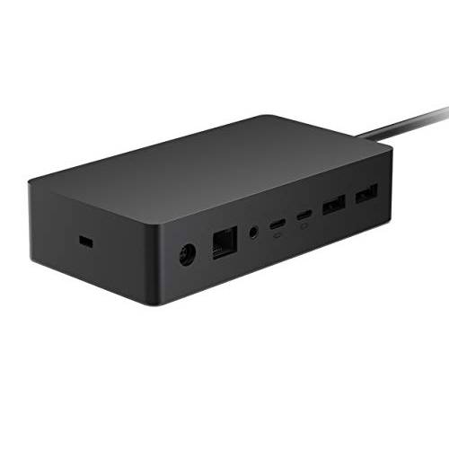 Microsoft  서피스 도크 2 - for 노트북/ 데스크탑 PC/ 스마트폰/ 모니터/ 키보드/ 마우스 - 199 w - 6 x USB Ports - 네트워크 (RJ-45) - 유선